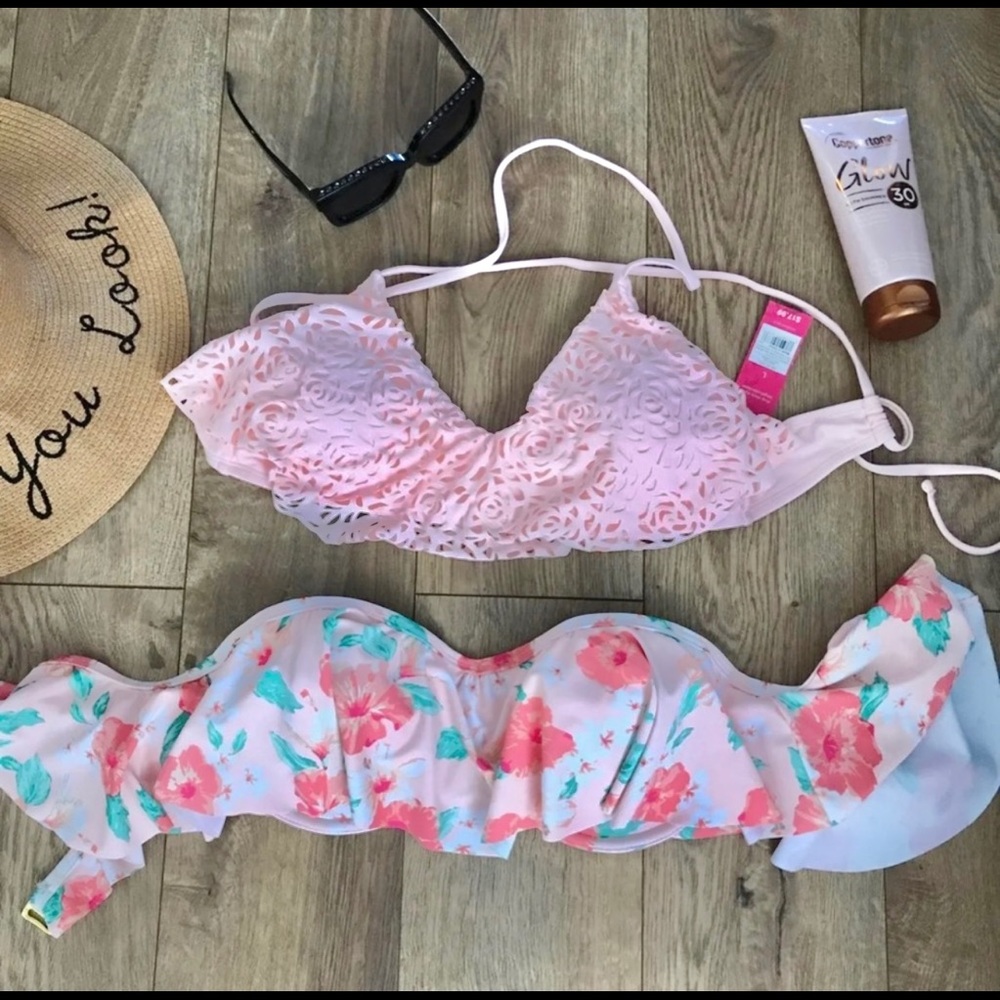 2 swim tops